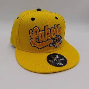 NBA LA Los Angeles Lakers Purple Ultra Game Trucker hat Youth Size
